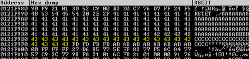 Available Buffer Space for Shellcode