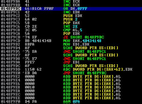 Image for Exploiting Minimal Buffer Overflows with an Egghunter