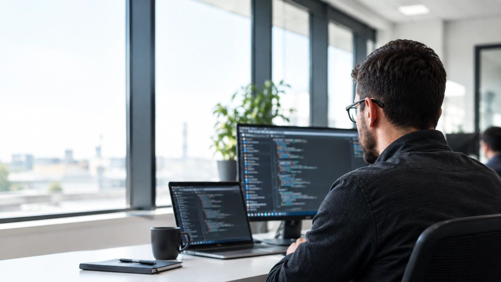 Exploitr consultant carrying out manual penetration testing