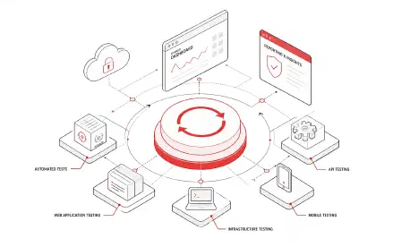 Penetration testing as a service (PTaaS) for continuous security testing