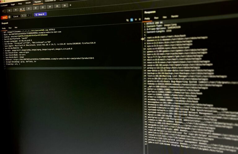 web app pentest burp suite